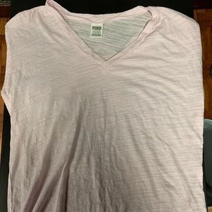 Pink short sleeve shirt